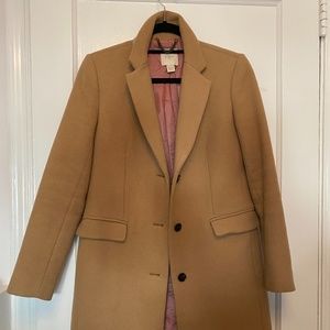 J.Crew Camel Coat